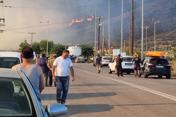 Εκπρόσωπος Πυροσβεστικής: 54 φωτιές το τελευταίο 24ωρο – Οι εξελίξεις στην Εύβοια