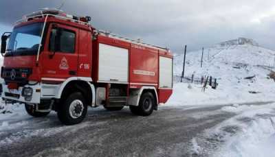 Σε συναγερμό από το πρωί η Πυροσβεστική για την κακοκαιρία