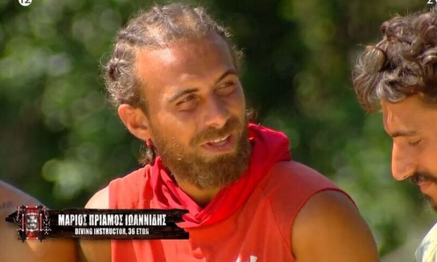 Survivor all Star: Ο Μάριος Πρίαμος παραδέχεται ότι συνευρέθηκε ερωτικά και με 3η παίκτρια