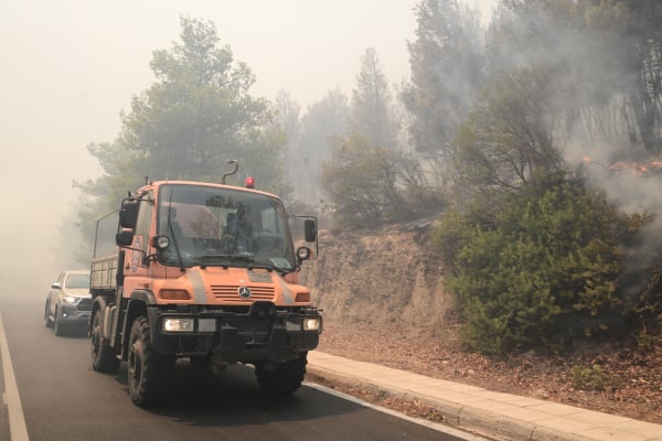 Ανοίγουν διόδια σε Αττική Οδό, Αφίδνες, Καπανδρίτη