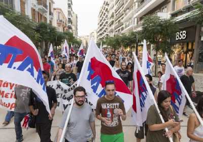 Προσφορά αλληλεγγύης από το ΠΑΜΕ