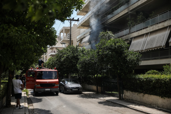 Φωτιά σε διαμέρισμα στο κέντρο της Θεσσαλονίκης