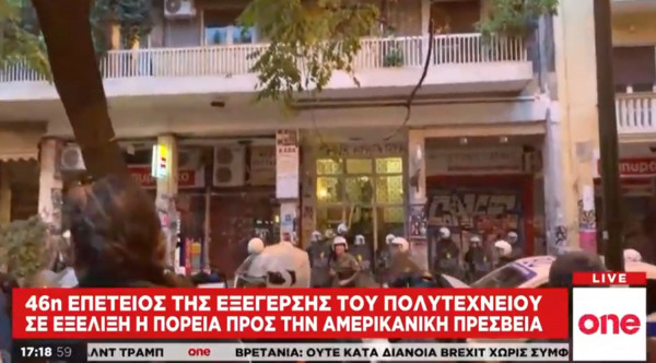 Ζωντανά από τα Εξάρχεια με το ΟΝΕ channel