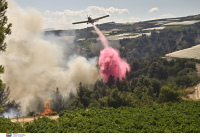 Χωρίς ενεργό μέτωπο η φωτιά στην Στιμάγκα Κορινθίας