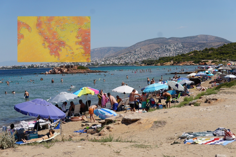 Έρχεται ο πρώτος καύσωνας της χρονιάς - Μέχρι και 39 βαθμούς οι θερμοκρασίες