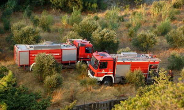 Πυροσβεστική: Σύλληψη ατόμων για εμπρησμό στην Κρήτη