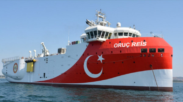 H Toυρκία προκαλεί: Δίνει άδεια στο Oruc Reis για έρευνες ανατολικά της Κρήτης