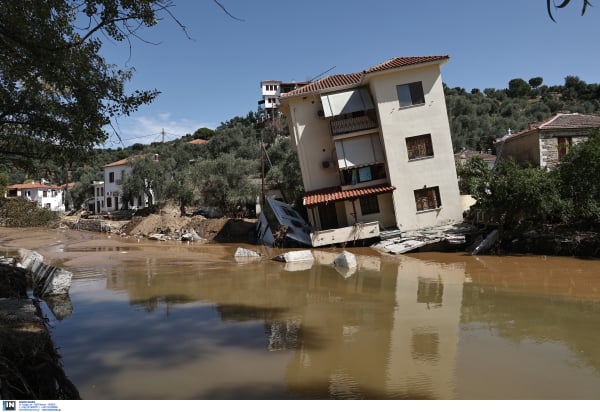 Η ΕΕ στέλνει 101,5 εκατ. ευρώ στην Ελλάδα για την κακοκαιρία Daniel