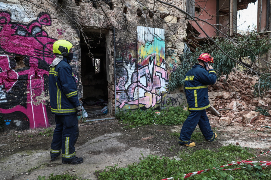 Κατέρρευσε σπίτι στο Ρέθυμνο, καταπλακώθηκε μια γυναίκα