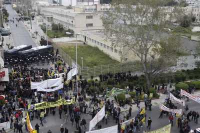 Αντιφασιστική συγκέντρωση σήμερα το πρωί, έξω από τις φυλακές Κορυδαλλού