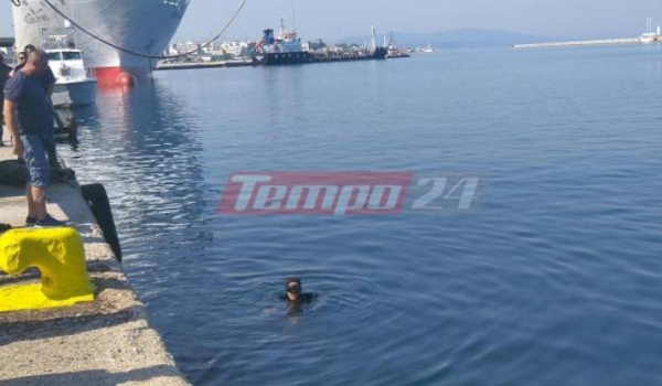 Πάτρα: Αυτοκίνητο που οδηγούσε γυναίκα έπεσε στο λιμάνι