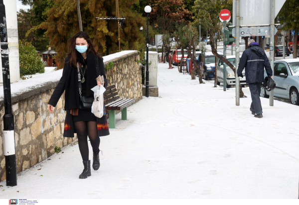 Πολικές θερμοκρασίες από την κακοκαιρία «Ελπίς», πού έδειξε -16,5°C