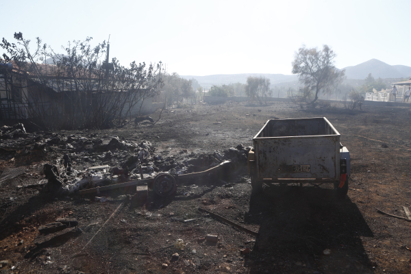 Σε αυτό το σημείο ξεκίνησε η φωτιά στη Βάρης Κορωπίου - Αποκαλυπτικό βίντεο