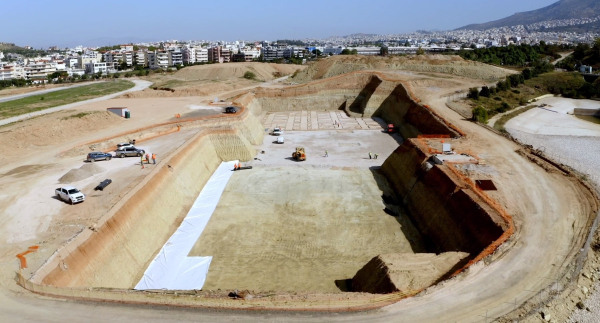 Συνεχίζονται οι κατασκευαστικές εργασίες για το υπερσύγχρονο Αθλητικό Κέντρο στο Ελληνικό