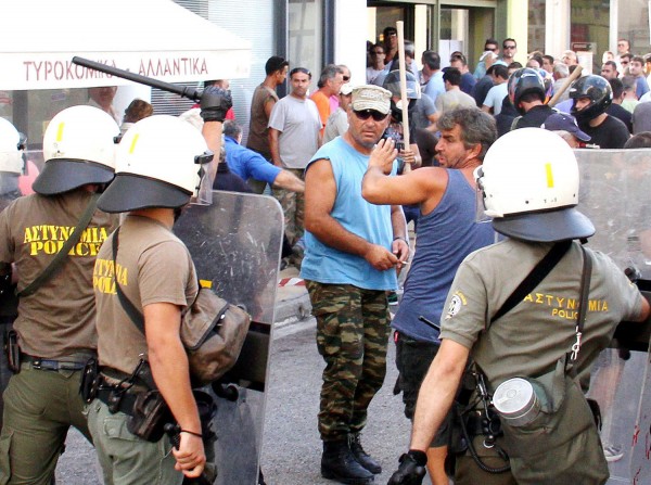 Επιχείρηση της ΕΛ.ΑΣ. σε καταυλισμό Ρομά στην Αγ.Σοφία Αχαρνών