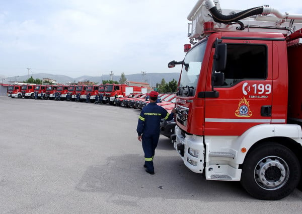 Θεσσαλονίκη: Φωτιά κοντά στον οικισμό Γαλήνη, στο Ωραιόκαστρο