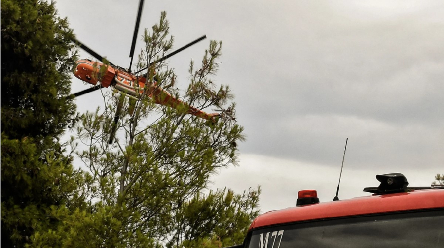 Πολύ υψηλός κίνδυνος πυρκαγιάς τη Δευτέρα σε 4 περιφέρειες