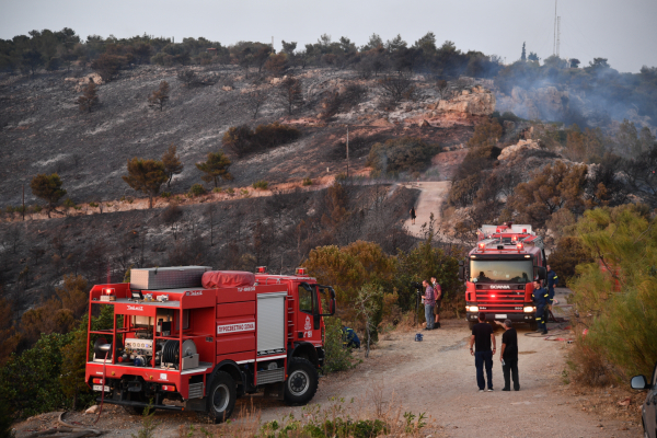 Μεσσηνία: Υπό μερικό έλεγχο η φωτιά στους Χράνους