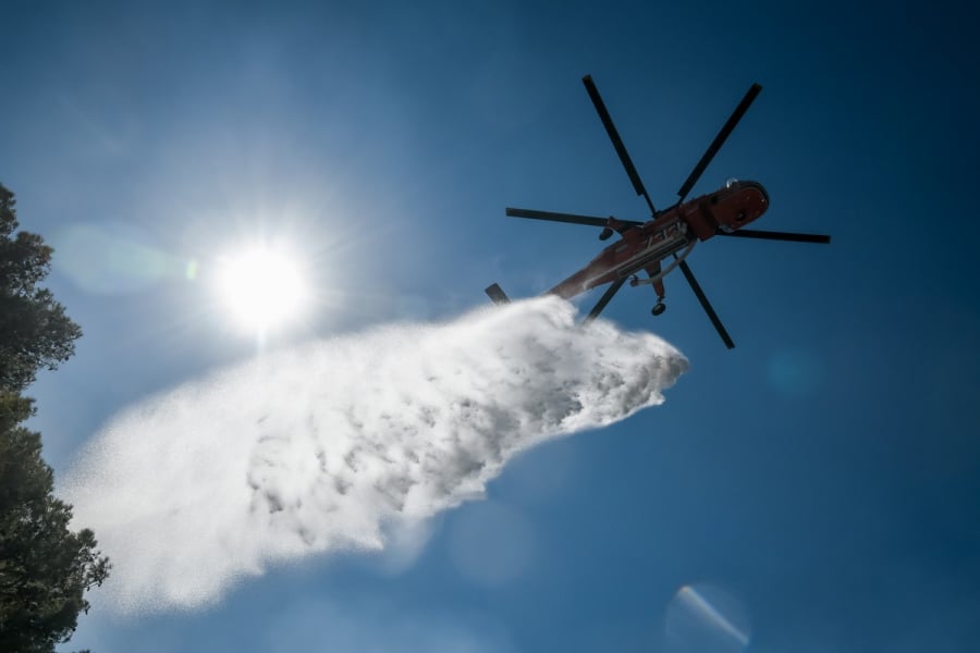 Υψηλός κίνδυνος πυρκαγιάς την Τρίτη (17/8) σε πολλές περιοχές της χώρας (εικόνα)