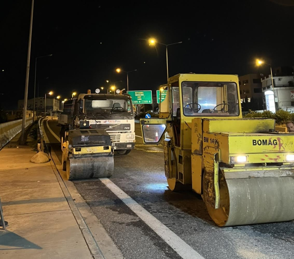 Σε τι χρησιμεύει το νέο πλέγμα που τοποθετείται στην άσφαλτο της λεωφόρου Κηφισού