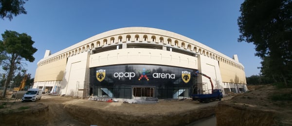 Αποκλειστικές φωτογραφίες από την OPAP ARENA