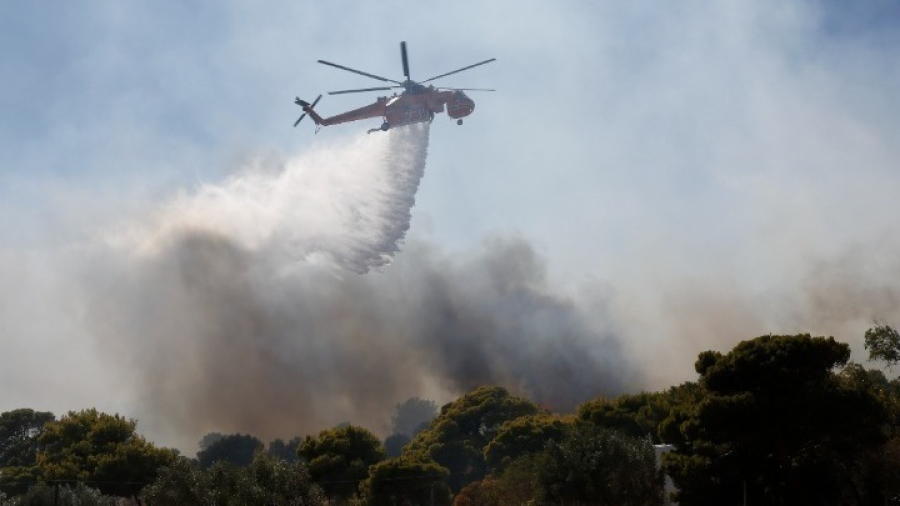 Υψηλός κίνδυνος πυρκαγιάς αύριο - Δείτε ποιες περιοχές είναι στο «κίτρινο»