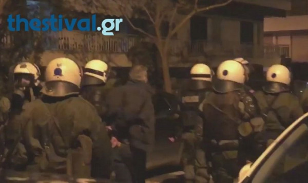Θεσσαλονίκη: Νέα επεισόδια και χημικά - Προσαγωγές διαδηλωτών (video)