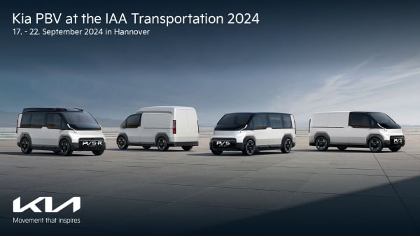 Ευρωπαϊκή πρεμιέρα για τα Kia PBV στο IAA Hannover 2024