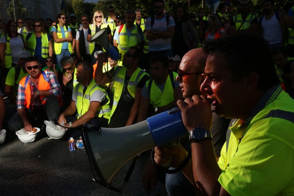 Αισιοδοξία από τους μεταλλωρύχους - Πορεία προς το Μαξίμου