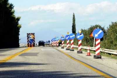 Τρίπολη: Εργασίες αποκατάστασης της παλαιάς εθνικής οδού Κορίνθου-Πατρών