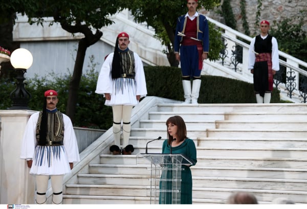 Σακελλαροπούλου: Η αποφασιστικότητά μας έναντι στην τουρκική επιθετικότητα, είναι απόλυτη