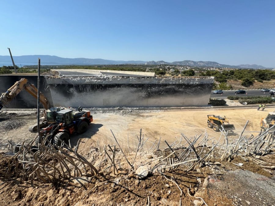 Αποκατάσταση κυκλοφορίας στη Νέα Εθνική Οδό Αθηνών - Κορίνθου