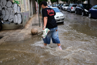 Κακοκαιρία Atena - Meteo: Στους Αμπελόκηπους τα μεγαλύτερα ύψη βροχής