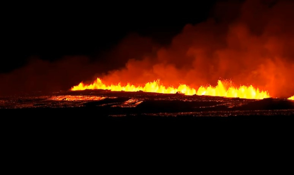 Το ηφαίστειο της Ισλανδίας εκρήγνυται για έκτη φορά από τον Δεκέμβριο - Βίντεο