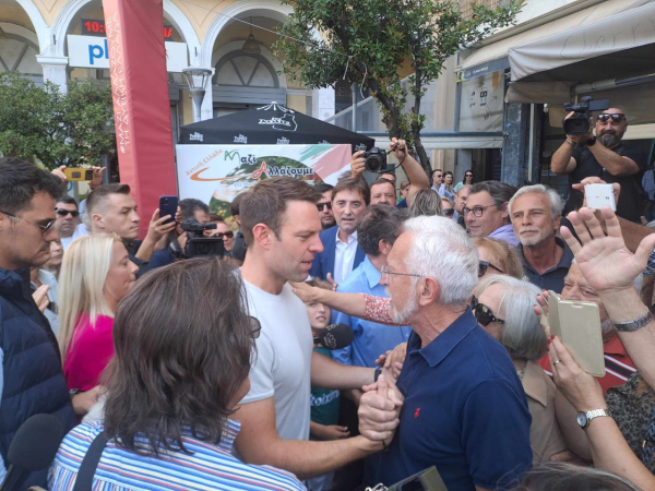 Στην Πάτρα ο Στέφανος Κασσελάκης