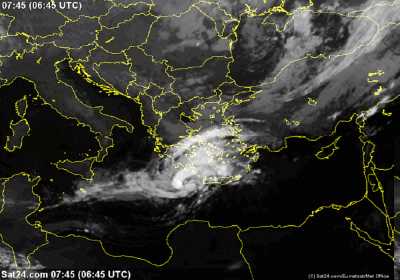 Εθνικό Αστεροσκοπείο: Προειδοποίηση για κυκλώνα στην Κρήτη