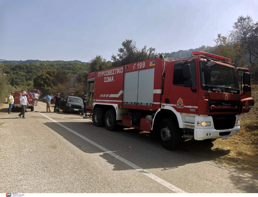 Υπό μερικό έλεγχο οι φωτιές σε Ηλεία και Θεσπρωτία