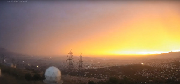 Εντυπωσιακό timelapse με τις καταιγίδες στην Αττική τη Δευτέρα