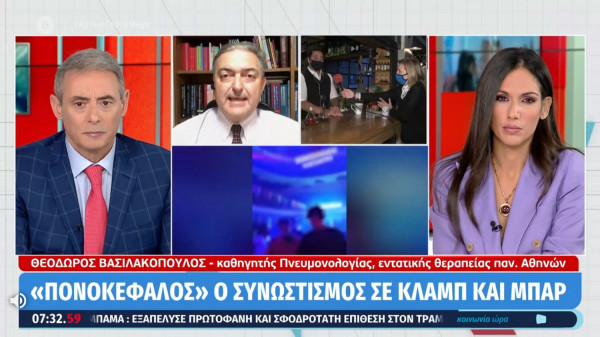 Βασιλακόπουλος: «Προτιμότερη η διασκέδαση με μέτρα στα μπαρ, παρά στις πλατείες»