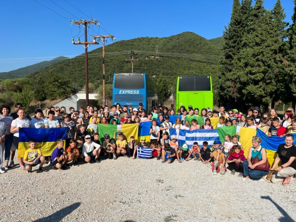 Παιδιά από την Μπούτσα της Ουκρανίας σε κατασκηνώσεις σε όλη τη χώρα, έφτασαν στον Προμαχώνα