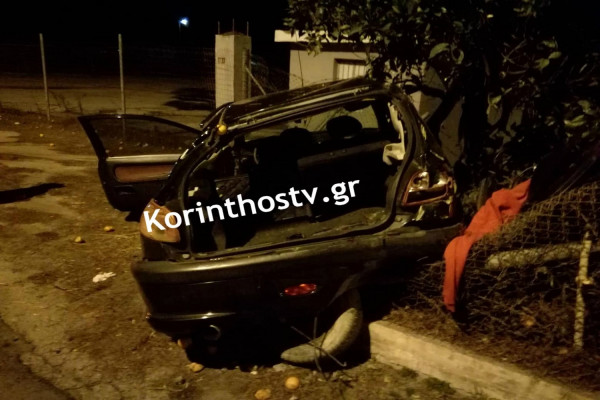 Κορινθία: Νεκρός 22χρονος από τροχαίο