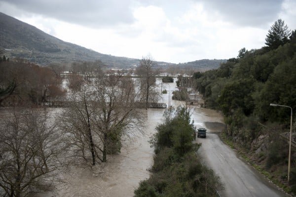 Προβλήματα στα Χανιά από τις έντονες βροχοπτώσεις