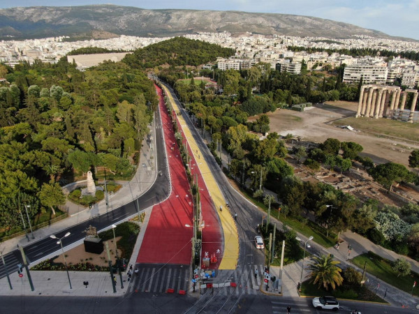 Μεγάλος Περίπατος: 3μηνη παραχώρηση γραμμών του τραμ