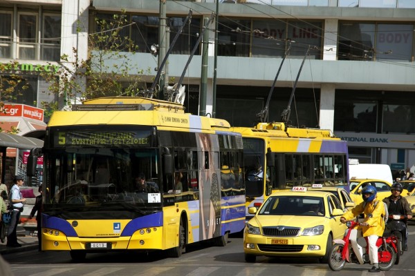 Στάση εργασίας: Χωρίς τρόλεϊ για πέντε ώρες σήμερα