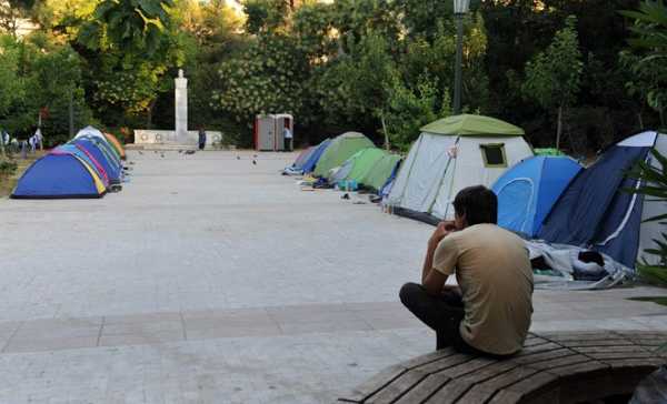 Στο Βοτανικό οι πρόσφυγες από το πεδίον του Άρεως