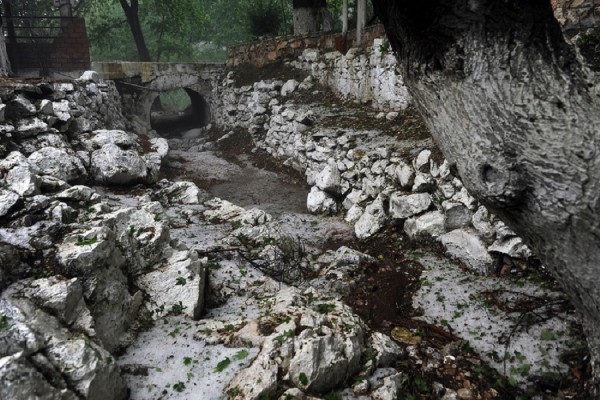 Έντονη χαλαζόπτωση στην Ήπειρο