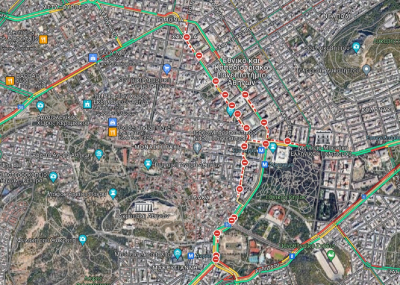 Κλειστοί δρόμοι στην Αθήνα - Χάος με την κίνηση