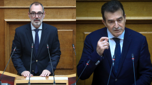 «Καρφιά» Κατσανιώτη για Χρυσοχοΐδη: «Εκεί που θέλει κάνει δράσεις, εδώ απλώς εξαγγέλλει»