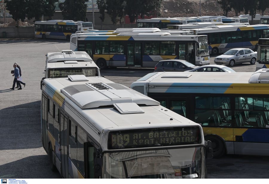 Νέα στάση εργασίας σε λεωφορεία και τρόλεϊ, ποιες ώρες δεν θα κινηθούν σήμερα