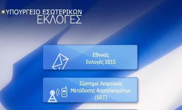 Εκλογές 2015: Τα επίσημα αποτελέσματα στο 25,57% της Επικράτειας